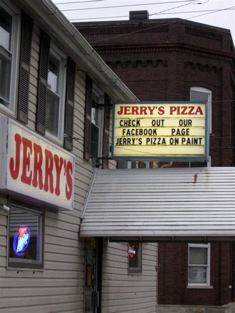 Beef Bolones, Bread Sticks, Large Salad and 2 Beers 28. . Jerrys pizza chillicothe oh